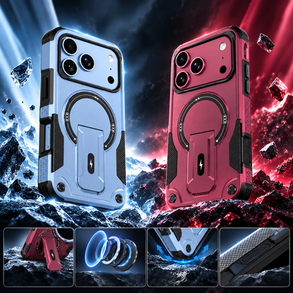 EXBUMPER【磁吸支架防摔殼】 適用於 iPhone 18  17系列 16系列 15系列14系列13系列12系列11系列