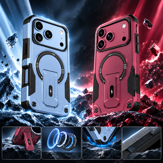 EXBUMPER【磁吸支架防摔殼】 適用於 iPhone 18  17系列 16系列 15系列14系列13系列12系列11系列