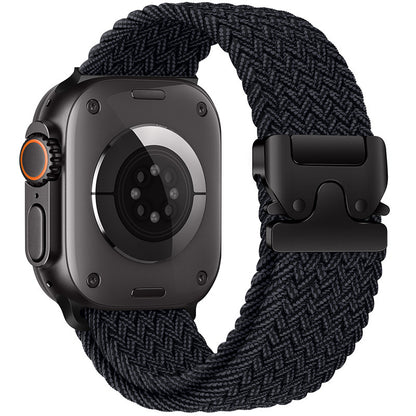 Apple Watch 編織尼龍錶帶 降落傘風格替換錶帶