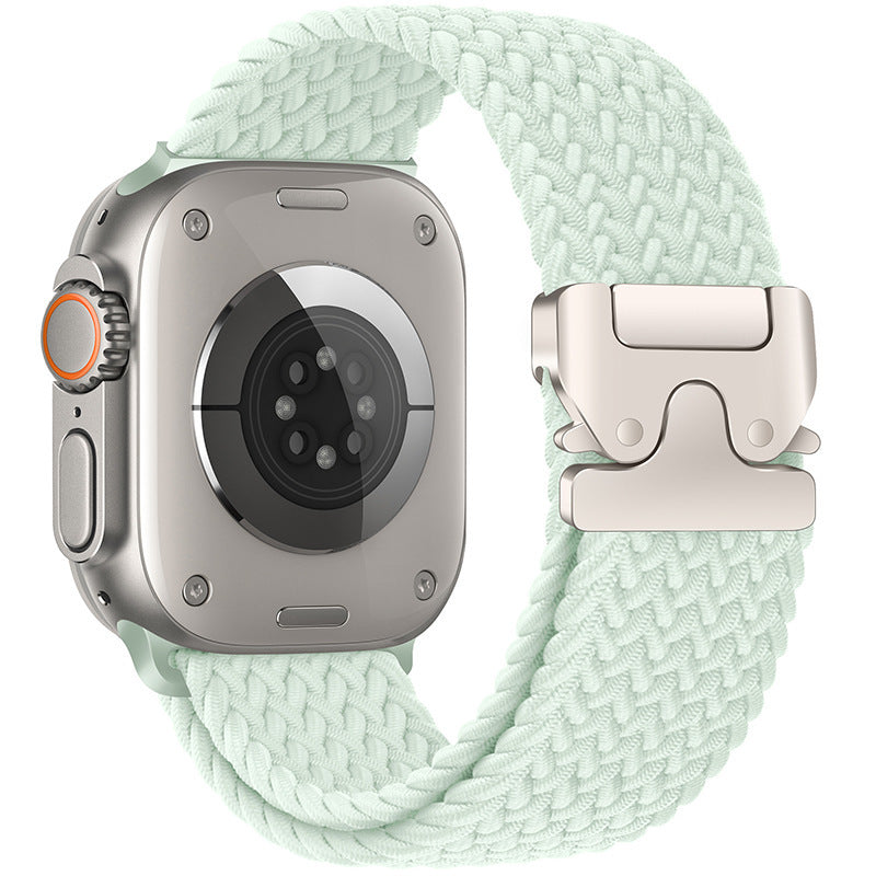 Apple Watch 編織尼龍錶帶 降落傘風格替換錶帶
