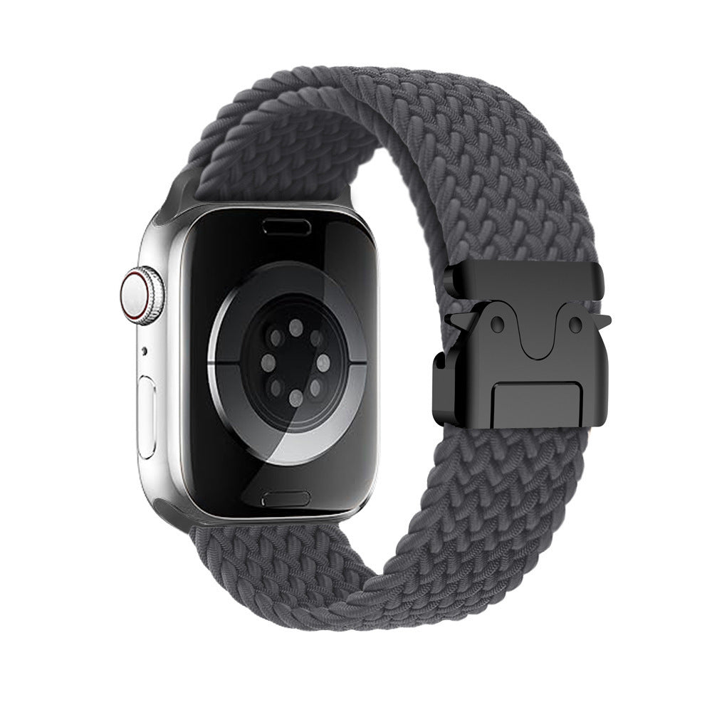 Apple Watch 編織尼龍錶帶 降落傘風格替換錶帶