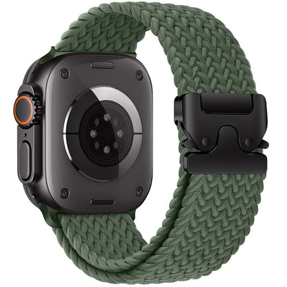 Apple Watch 編織尼龍錶帶 降落傘風格替換錶帶