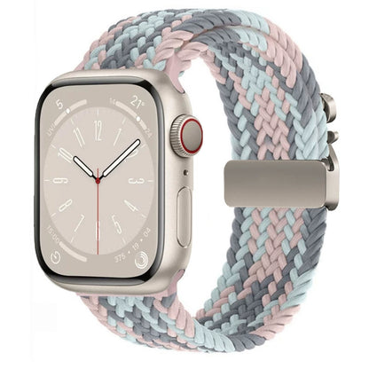 Apple Watch 編織尼龍錶帶 降落傘風格替換錶帶