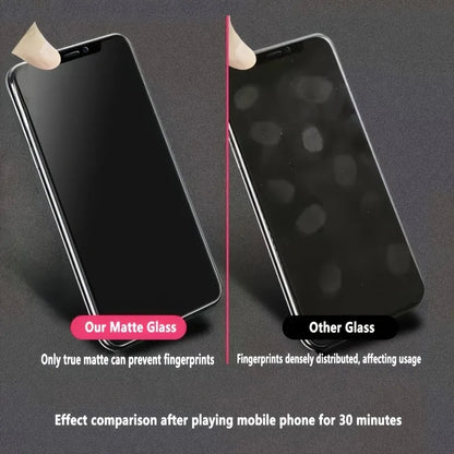 霧面防窺鋼化玻璃保護貼 3入組 適用多款 iPhone