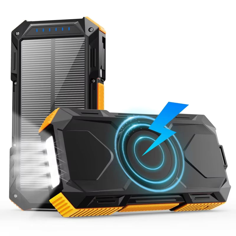 太陽能行動電源 20000mAh 磁吸無線快充行動充電寶