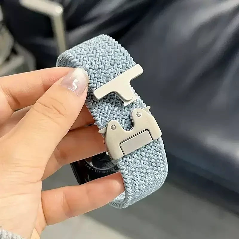 Apple Watch 編織尼龍錶帶 Parachute 風格替換錶帶