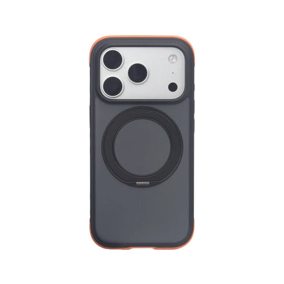 黑色 顏色 磁吸旋轉支架防摔手機殼 適用 iPhone 17/18 Pro 系列
