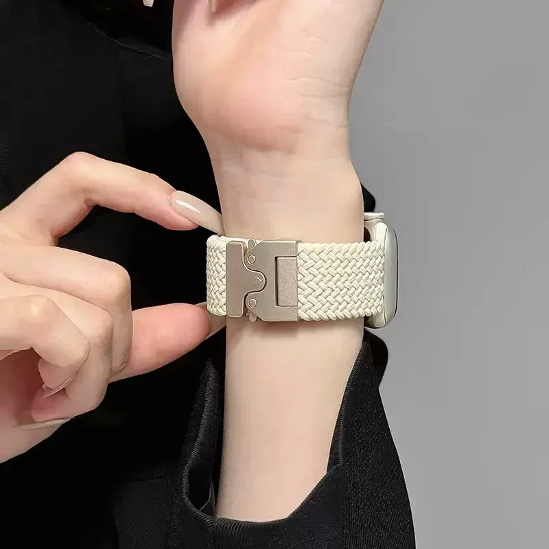 Apple Watch 編織尼龍錶帶 Parachute 風格替換錶帶