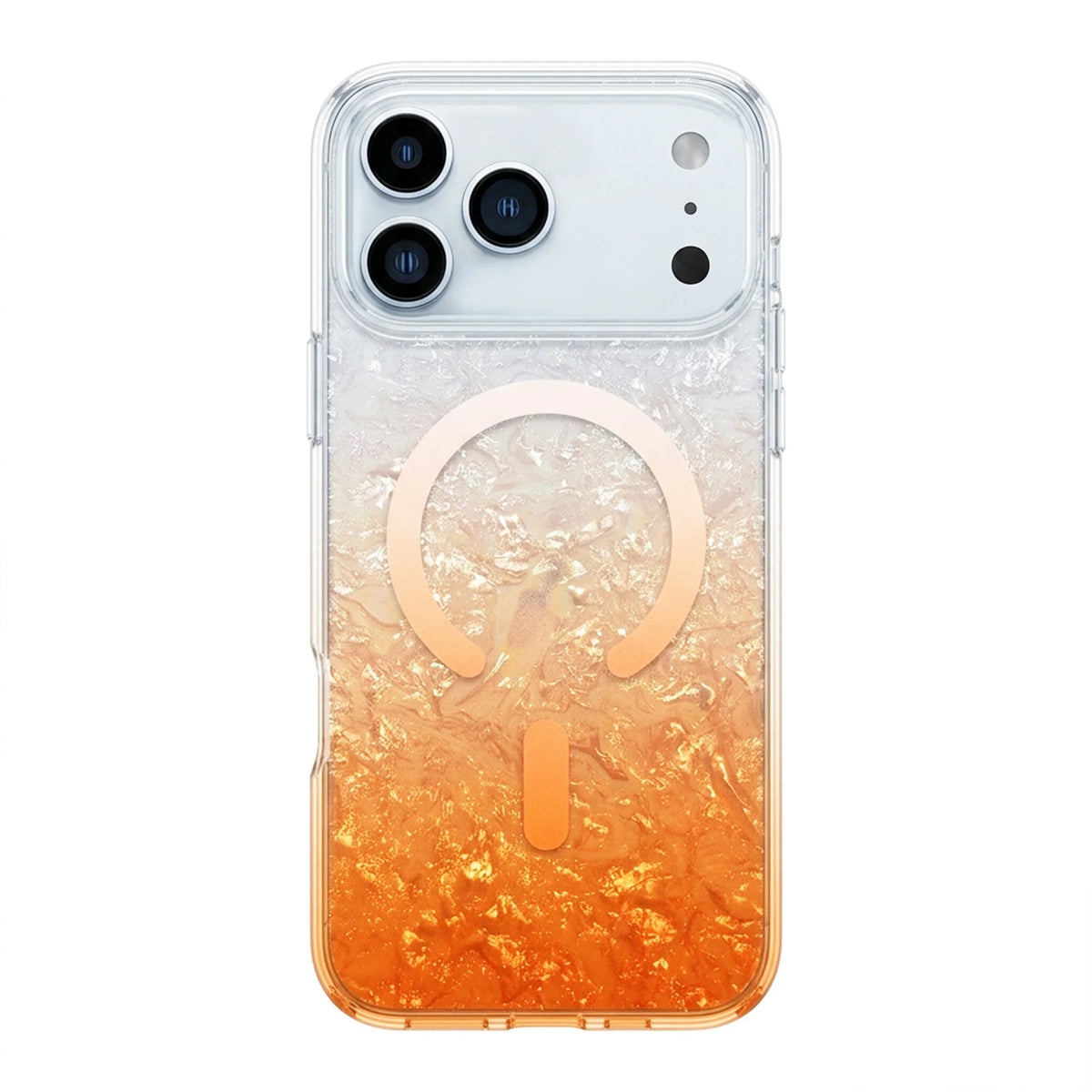 H1 顏色 磁吸漸層貝殼紋 iPhone 保護殼 防摔抗刮
