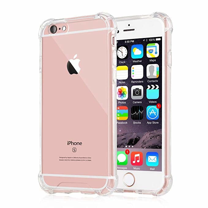 【四角強化防摔殼】透明加厚版 iPhone SE/8/8+/7/7+/6/6+/6s/6s+/se