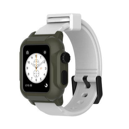 【 iWatch淺水盾】iWatch 全系列 IP68 軍規防摔+使用此潛水殼加上iwatch本身的防水功能，可以加強到20M以上潛水深度