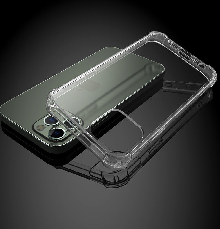 iPhone 12系列【四角防摔殼超值組合】（玻璃貼含保固）
