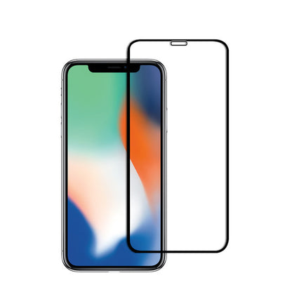 終身保固換新 iPhone Xr / X / Xs / Xs Max進化防塵版【磨砂3D曲面滿版玻璃貼】//抗指紋全玻璃, 觸控超靈敏