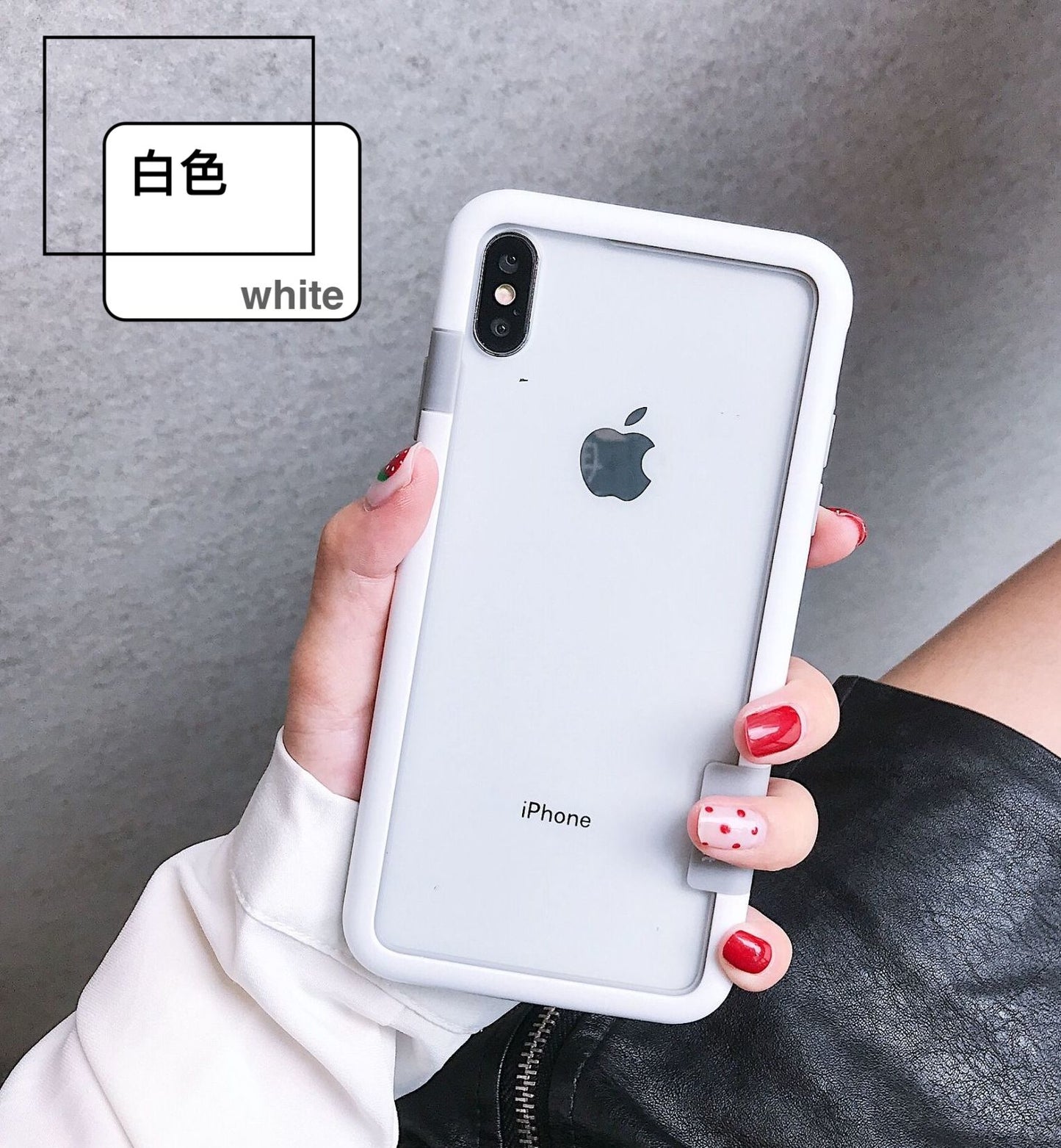 IPHONE【馬卡龍防摔邊框】雙材質厚實保護邊框，馬卡龍8色 / 支援iphone全型號
