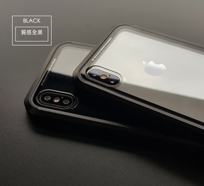 二代鋼盾【VP吸血鬼】iPhone X / Xs【鋁合金鋼化玻璃防摔殼】免螺絲雙材質 截斷金屬 訊號無阻