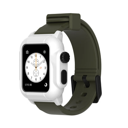 【 iWatch淺水盾】iWatch 全系列 IP68 軍規防摔+使用此潛水殼加上iwatch本身的防水功能，可以加強到20M以上潛水深度