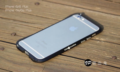 【 特價690還贈送背貼＋鏡頭框】 iPhone6/6s/6+/6s+流線美型鋁合金邊框