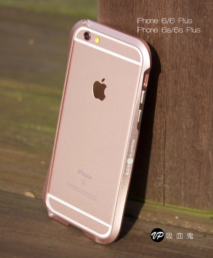 【  IPHONE 6 / 6s / 6＋ /6s ＋鋁合金組合＄980】流線系列鋁合金邊框＋康寧玻璃貼＋鏡頭框＋按鍵環＋透明背貼2張