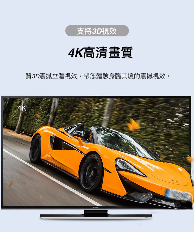 4K HDMI 無線同屏投影器 智慧雙頻高速傳輸