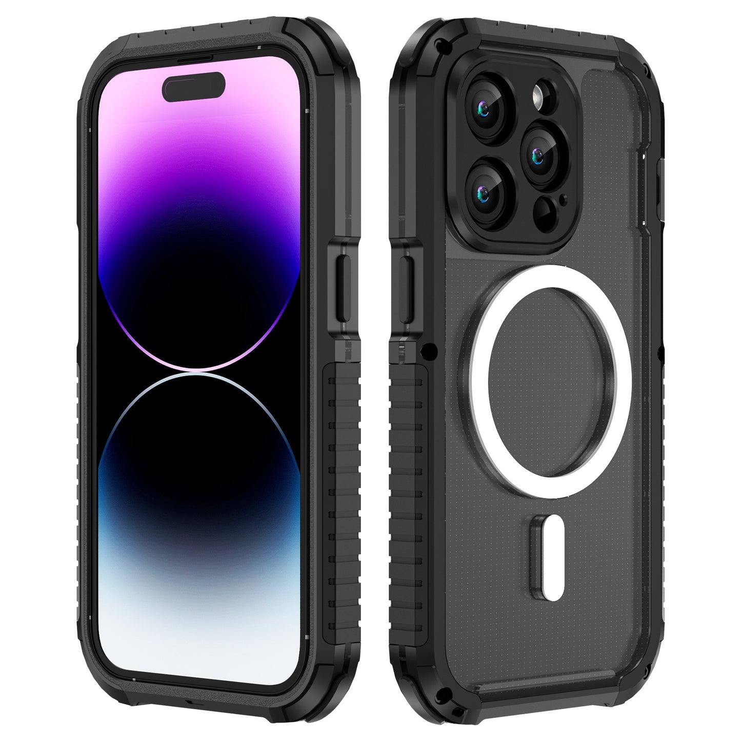 【THE ONE軍規金屬三防】 Magsafe磁吸金屬手機殼 TPU+鋁合金超強防摔殼 適用於 iPhone 15系列14系列