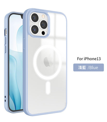 iPhone13系列12系列 【強力吸附】magsafe幻彩磁吸殼