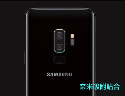 【VP吸血鬼】 S9/S9+ 透明鏡頭玻璃保護貼（0.2mm軟性玻璃）一組2張