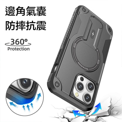 EXBUMPER【磁吸支架防摔殼】 適用於 iPhone 17系列 16系列 15系列14系列13系列12系列11系列