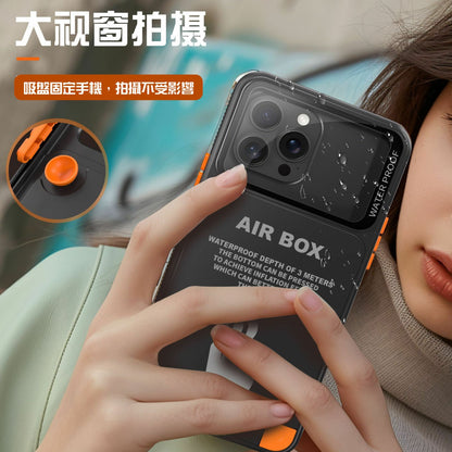 Vp吸血鬼防水殼【 全新進化觸控版本】AIRBOX防水殼6.1/6.7通用版 IP68 軍規防摔+深度2公尺潛水1小時