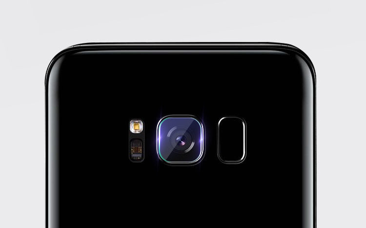 【VP吸血鬼】 NOTE9/NOTE8/S8/S8+ 透明鏡頭玻璃保護貼（0.2mm軟性玻璃）一組2張