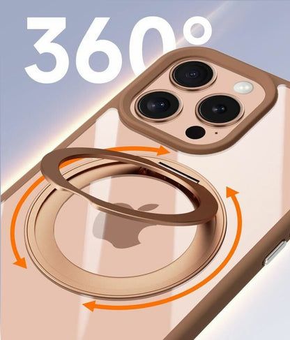 【VP吸血鬼】多功能四合一殼 隱形掛繩孔＋360旋轉支架＋強力磁吸＋高阻尼支架 適用於 iPhone 17系列16系列15系列14系列