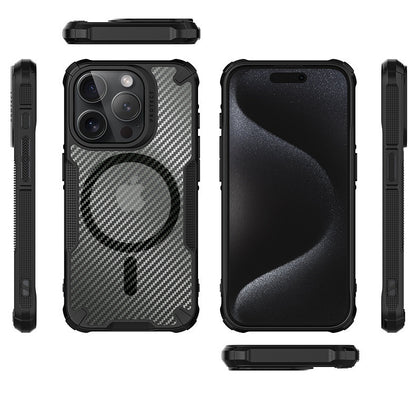【碳纖衝鋒防摔殼】iPhone 15/14/13/12系列/三星S23系列 極致保護，潮流防摔手機殼！碳纖美感、四角防摔、掛繩方便