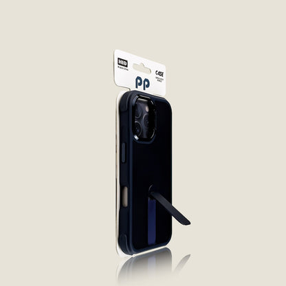 【直立旋轉支架】多巴胺超美色 iphone 雙倍增厚邊角磁吸防摔殼