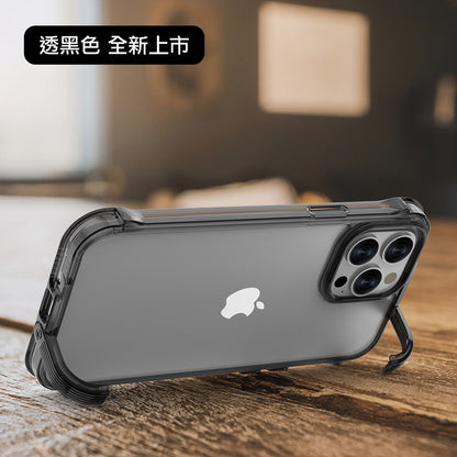 VP吸血鬼 【多功能隱形支架防摔殼】透明四角抗衝擊，隱形邊角支架，可當掛勾