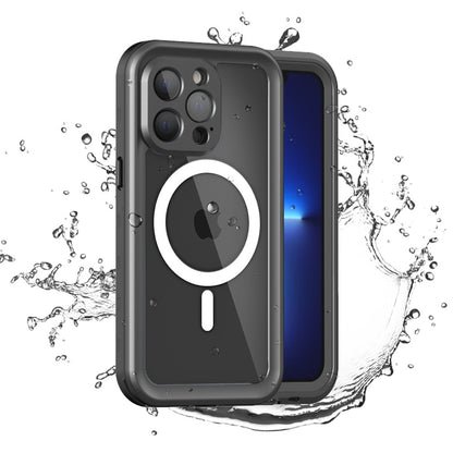 Vp吸血鬼【 magsafe磁吸防水盾】iPhone 13/13pro/13pro max/13mini 全新磁吸防水殼IP68 軍規防摔+深度3公尺潛水1小時