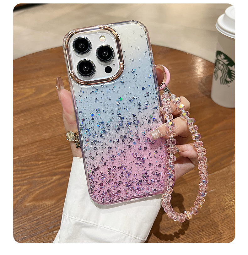 全新磁吸款【 iPhone閃耀星空 - 金屬鏡頭軟邊硬殼手機殼】  適用於 iPhone 16系列 15系列14系列13系列12系列