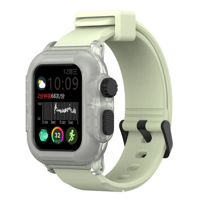 【 iWatch淺水盾】iWatch 全系列 IP68 軍規防摔+使用此潛水殼加上iwatch本身的防水功能，可以加強到20M以上潛水深度