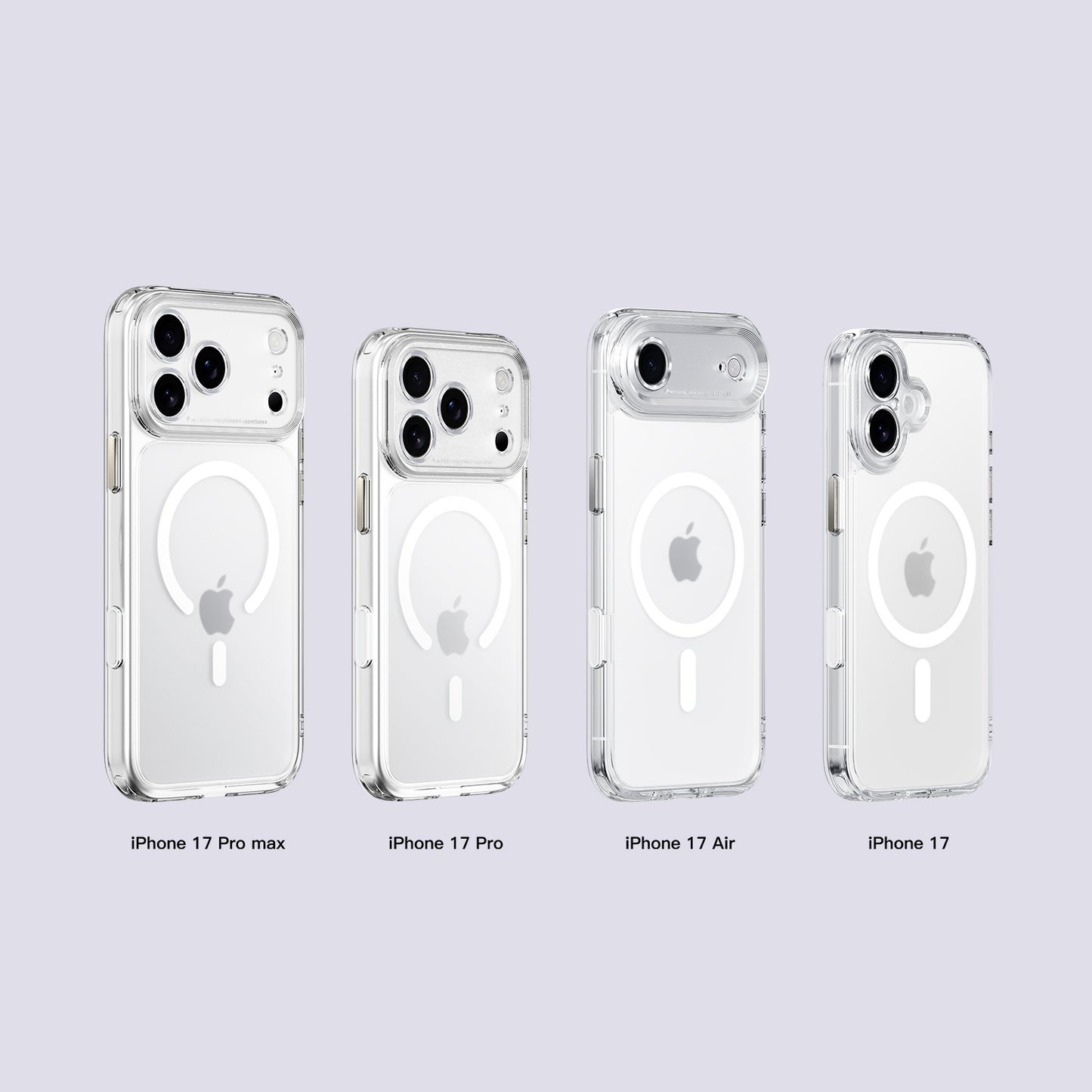 【AI觸控按鍵】iPhone 17系列 磨砂透明防摔殼