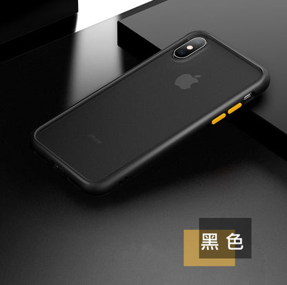 【幻彩羽盾-防護殼】精選7色～ iPhone 11/11pro /11pro max【可更換按鍵 耐髒磨砂】