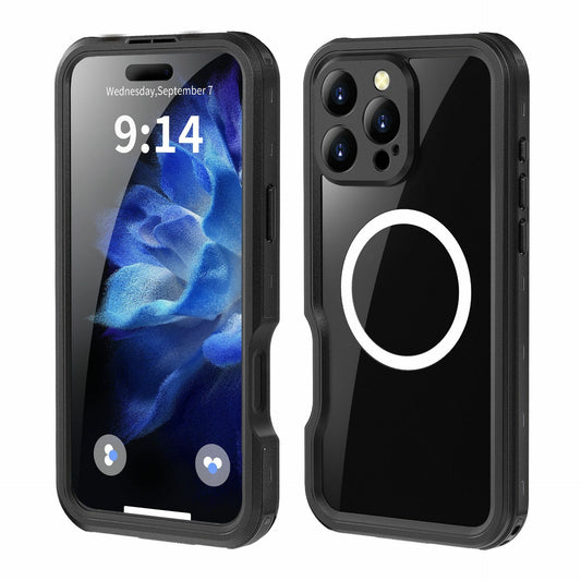 Vp吸血鬼【 X9PLUS 靈動拍照磁吸防水盾】iPhone 16系列防水殼IP68 軍規防摔+深度3公尺潛水1小時