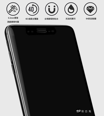 終身保固換新 iPhone 11/ Xr / X / Xs / Xs Max【防塵版-康寧3D曲面滿版玻璃貼】全玻璃3D曲面全包覆/高清透亮