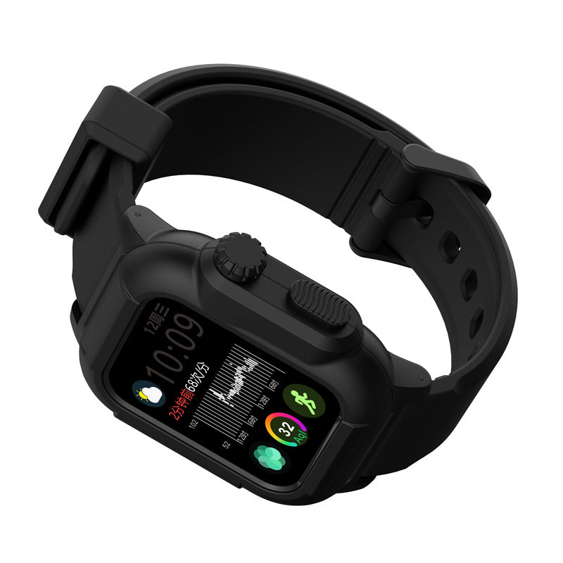【 iWatch淺水盾】iWatch 全系列 IP68 軍規防摔+使用此潛水殼加上iwatch本身的防水功能，可以加強到20M以上潛水深度