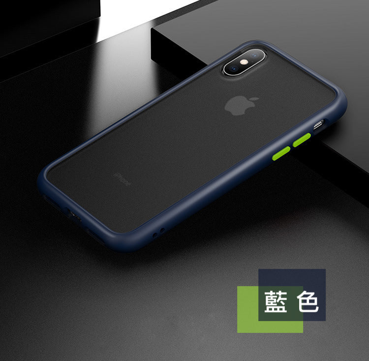 【幻彩羽盾-防護殼】精選7色～ iPhone 11/11pro /11pro max【可更換按鍵 耐髒磨砂】