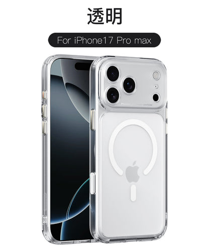 【AI觸控按鍵】iPhone 17系列 磨砂透明防摔殼