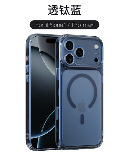 【AI觸控按鍵】iPhone 17系列 磨砂透明防摔殼