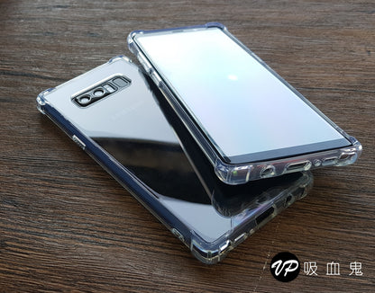 NOTE9/NOTE8 【四角強化防摔殼超值組合】  超強防摔，四角強效防摔殼＋3D內縮滿版玻璃保護貼＋鏡頭保護套