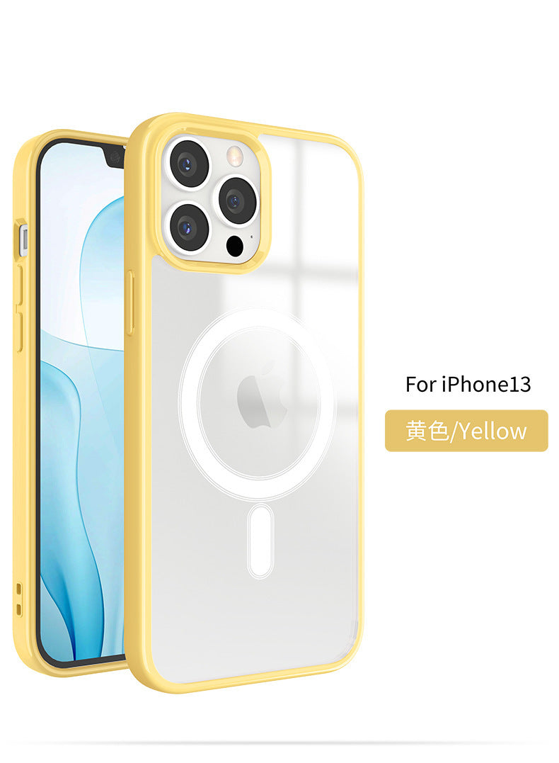 iPhone13系列12系列 【強力吸附】magsafe幻彩磁吸殼