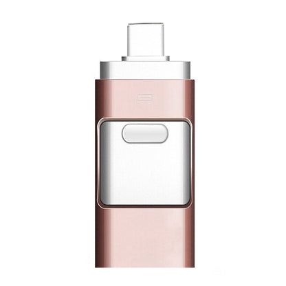 【多功能OTG四合一USB3.0高速隨身碟】、手機專用OTG碟，大容量傳輸存取超方便，有了它 手機擴大容量超easy