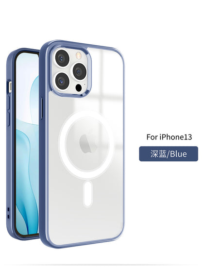 iPhone13系列12系列 【強力吸附】magsafe幻彩磁吸殼