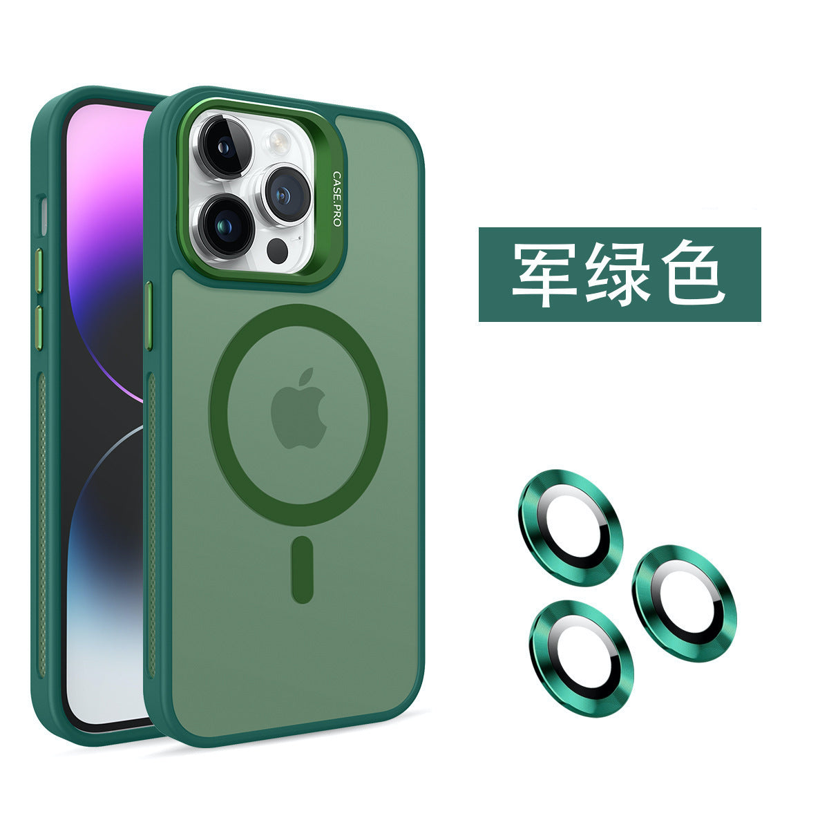 T-PLUS磨砂鏡頭支架防摔殼【送同色金屬鏡頭貼】  適用於 iPhone 16系列15系列14系列13系列12系列