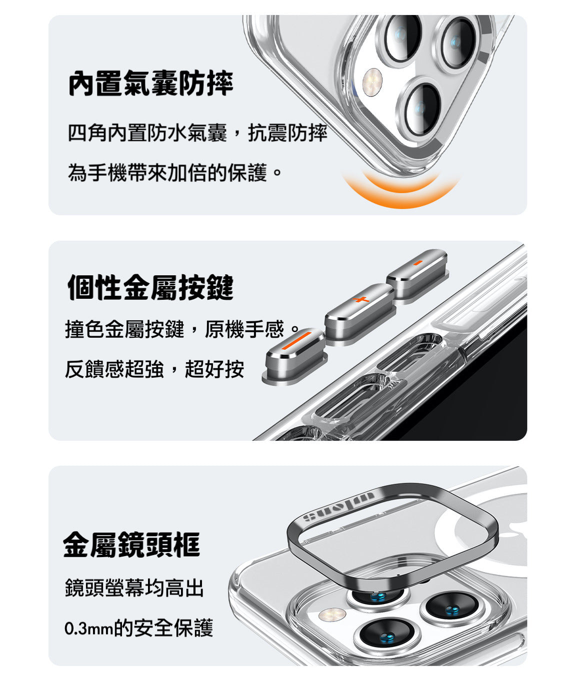 晶透PC殼超值組合【保證永不發黃】PC2.0水晶超硬殼 超高質感，厚度2mm防摔首選 適用於 iPhone 15系列14系列